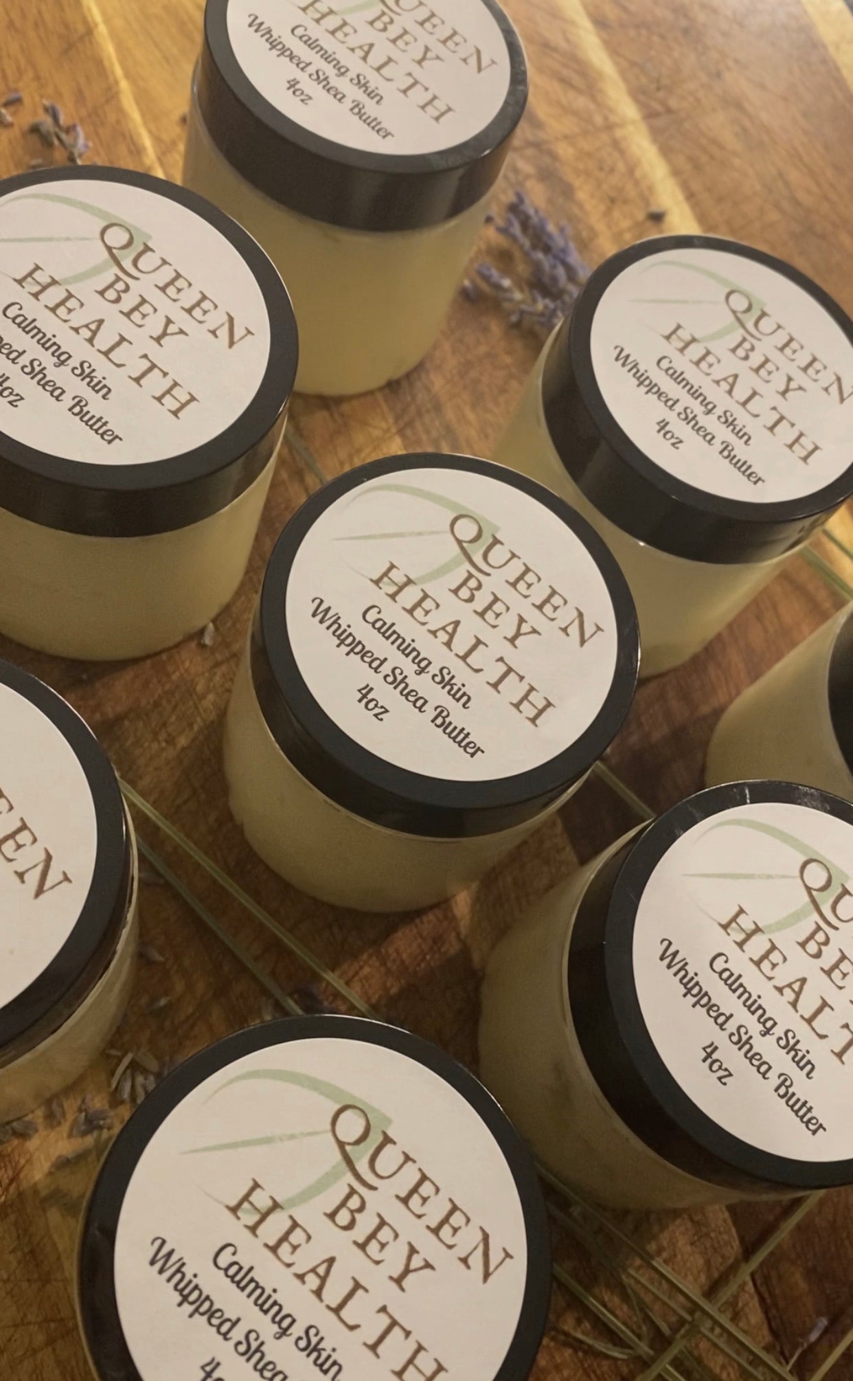Calming Skin Whipped Shea Butter for Eczema, Psoriasis & Dryness - Queen Bey Health