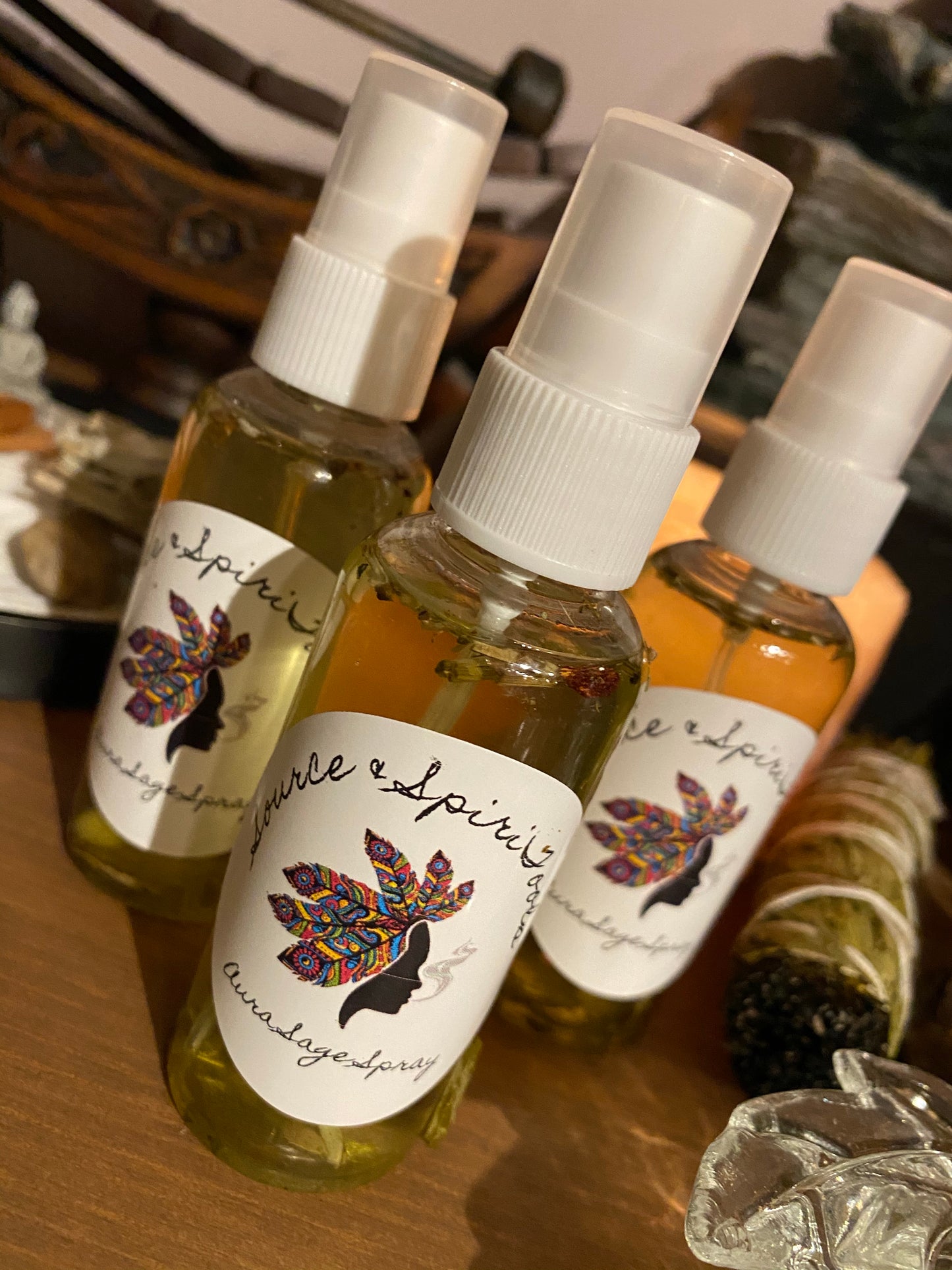 Aura Cleansing Sage Spray - Queen Bey Health