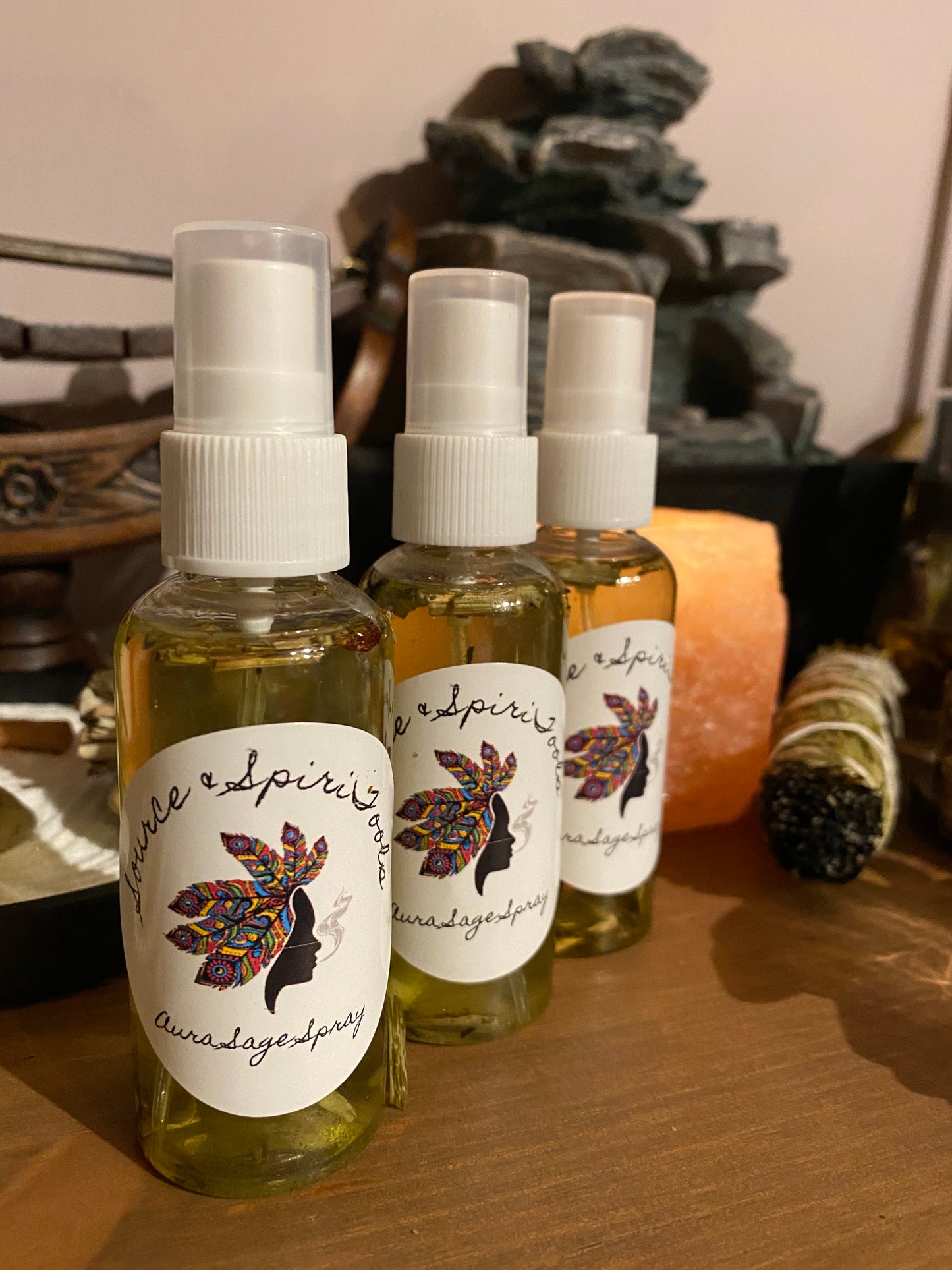 Aura Cleansing Sage Spray - Queen Bey Health