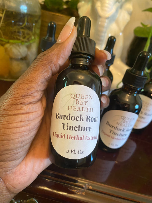 Burdock Root Tincture - Queen Bey Health 