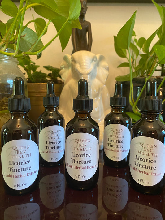 Licorice Root Tincture - Queen Bey Health 