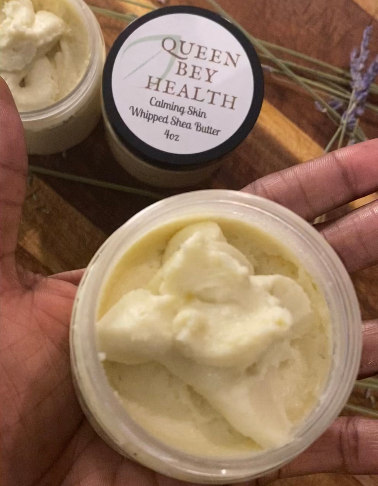 Calming Skin Whipped Shea Butter for Eczema, Psoriasis & Dryness - Queen Bey Health 
