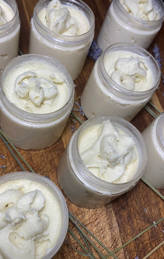 Calming Skin Whipped Shea Butter for Eczema, Psoriasis & Dryness - Queen Bey Health 