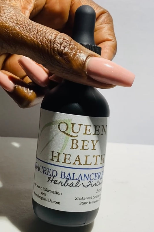 Sacred Balancer Plus Herbal Tincture - Queen Bey Health 